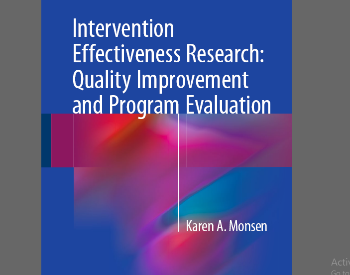 Intervention Effectiveness Research: Qua