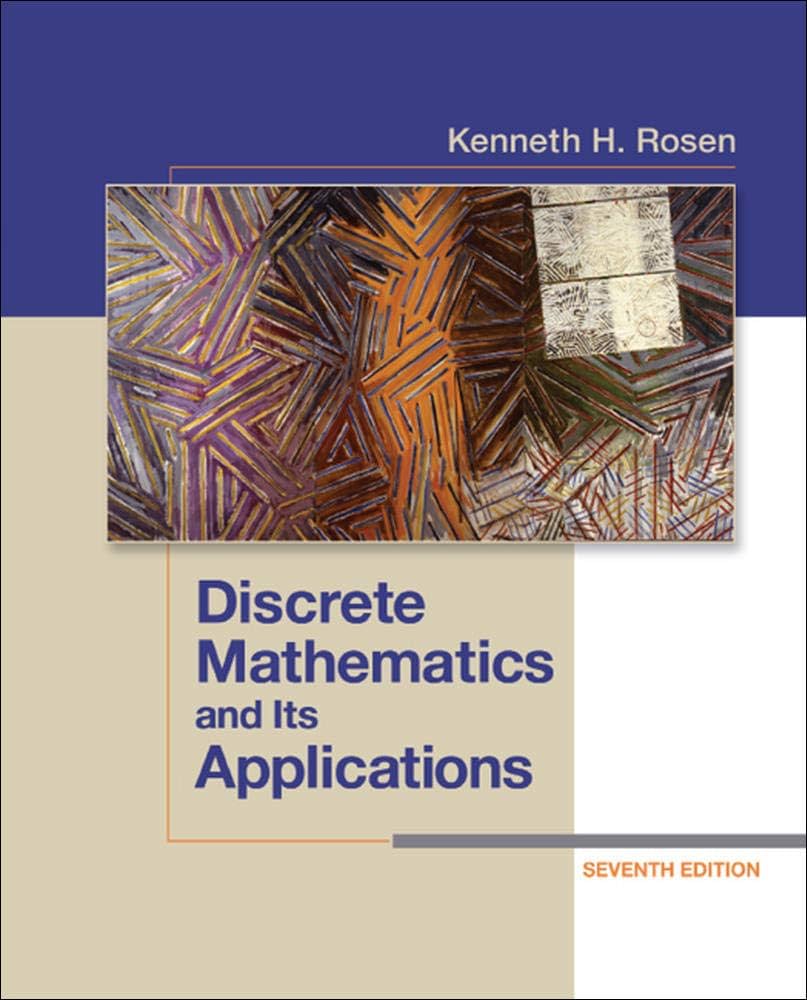 Discrete Mathematics and Its Application