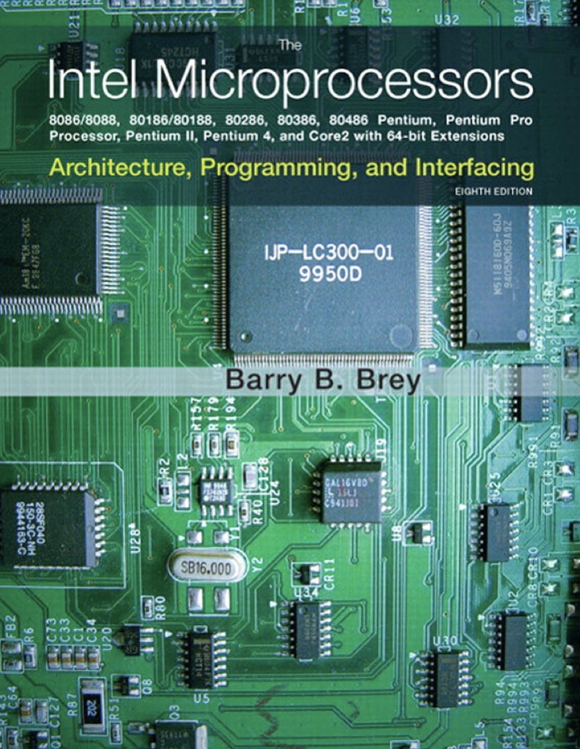  The Intel Microprocessors 8086/8088, 80