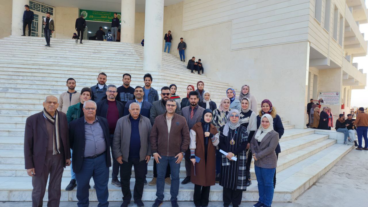 "شعبة تمكين المرأة في جامعة المستقبل تنظم وقفة تضامنية مع المرأة الفلسطينية في غزة "