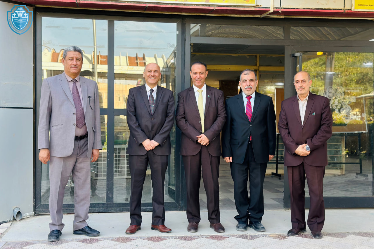 زيارة عميد كلية الهندسة والتقنيات الهندسية مع وفد من جامعة المستقبل إلى جامعة بابل لتعزيز التعاون العلمي ..