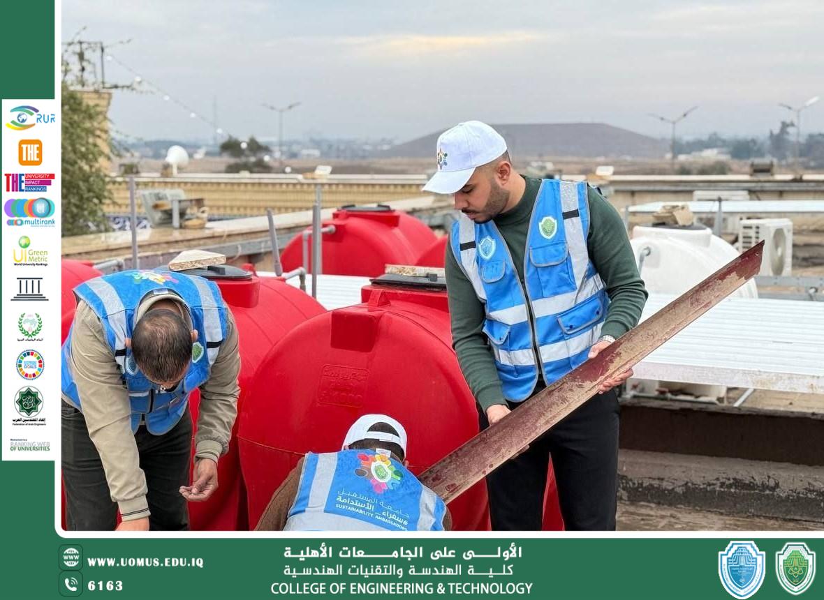 جامعة المستقبل تدعم الاستدامة: تنصيب سخان شمسي متطور في مزار الإمام عمران بن علي (عليه السلام)