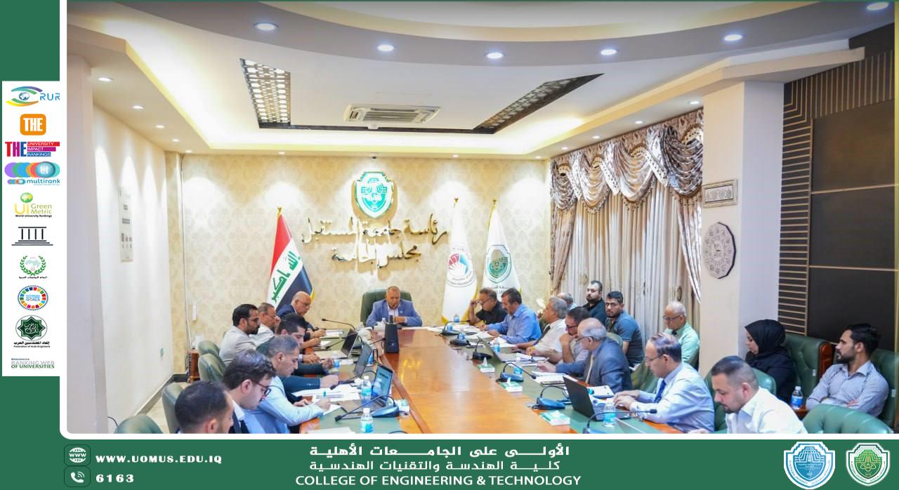 جامعة المستقبل تناقش خططها العلمية والأكاديمية للعام الدراسي 2025–2026