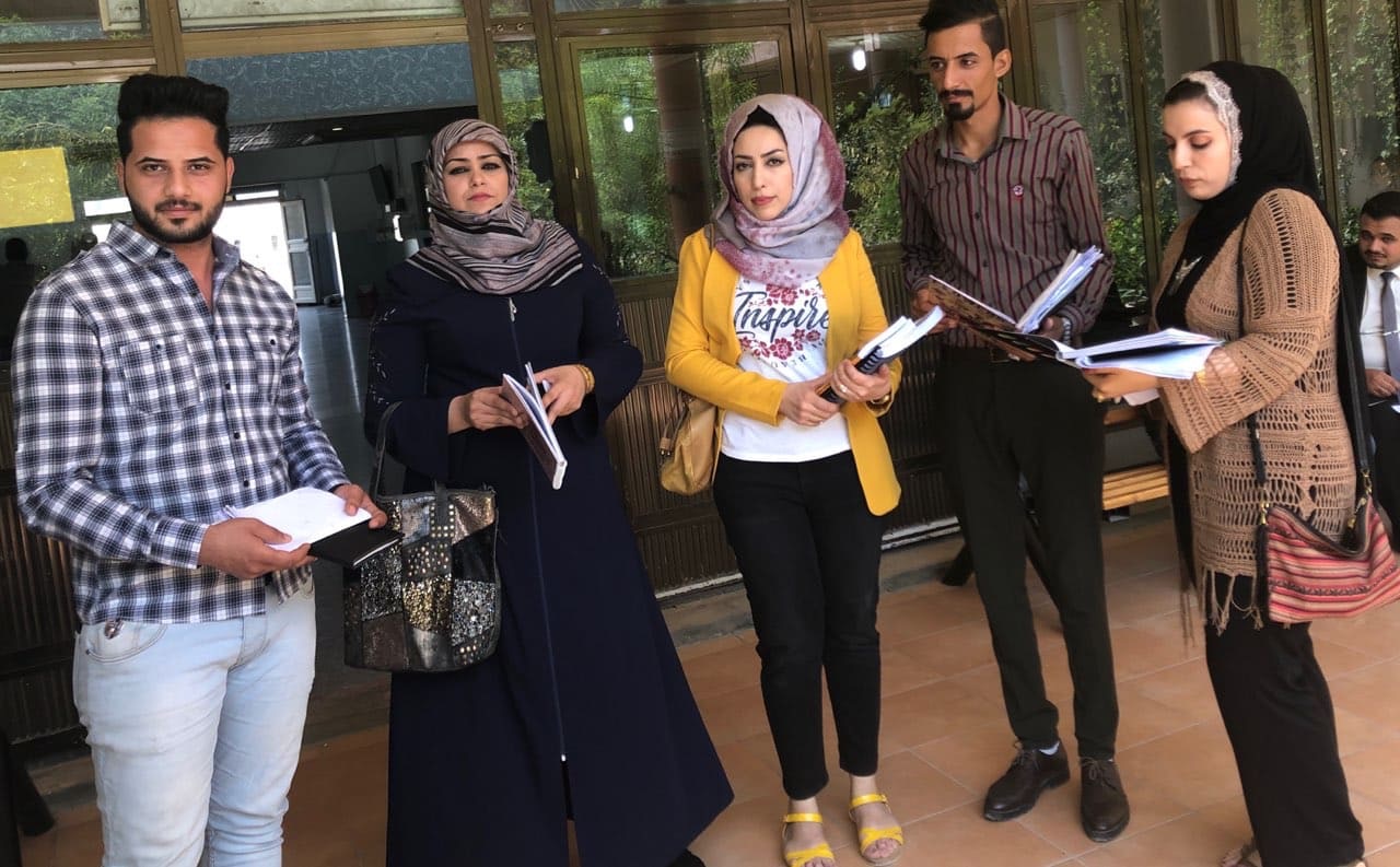 زيارة ميدانية الى محكمة استئناف بابل بتاريخ 2019/8/28 