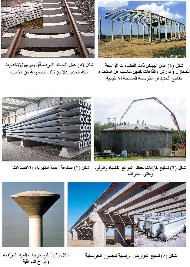 مقالة بعنوان ( الخرسانة مسبقة الجهد )