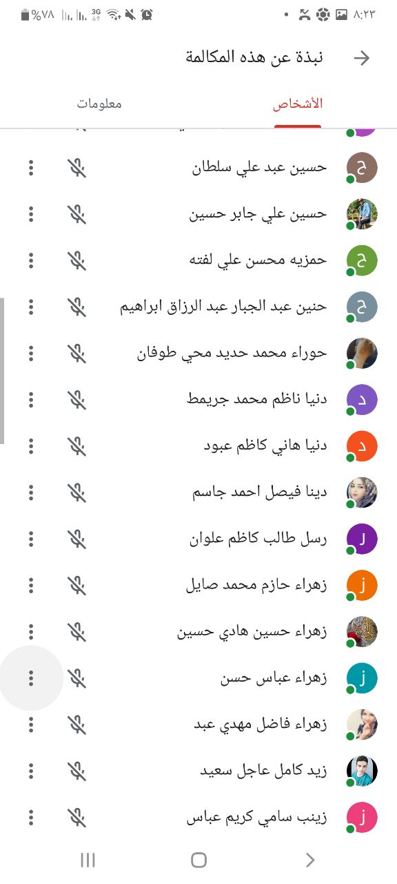 اداء المحاضرات للطلبة عبر منصة كوكل كلاس للتعليم الااكتروني