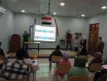 استقبال طلبة المرحلة الاولى البوابة الثانية 