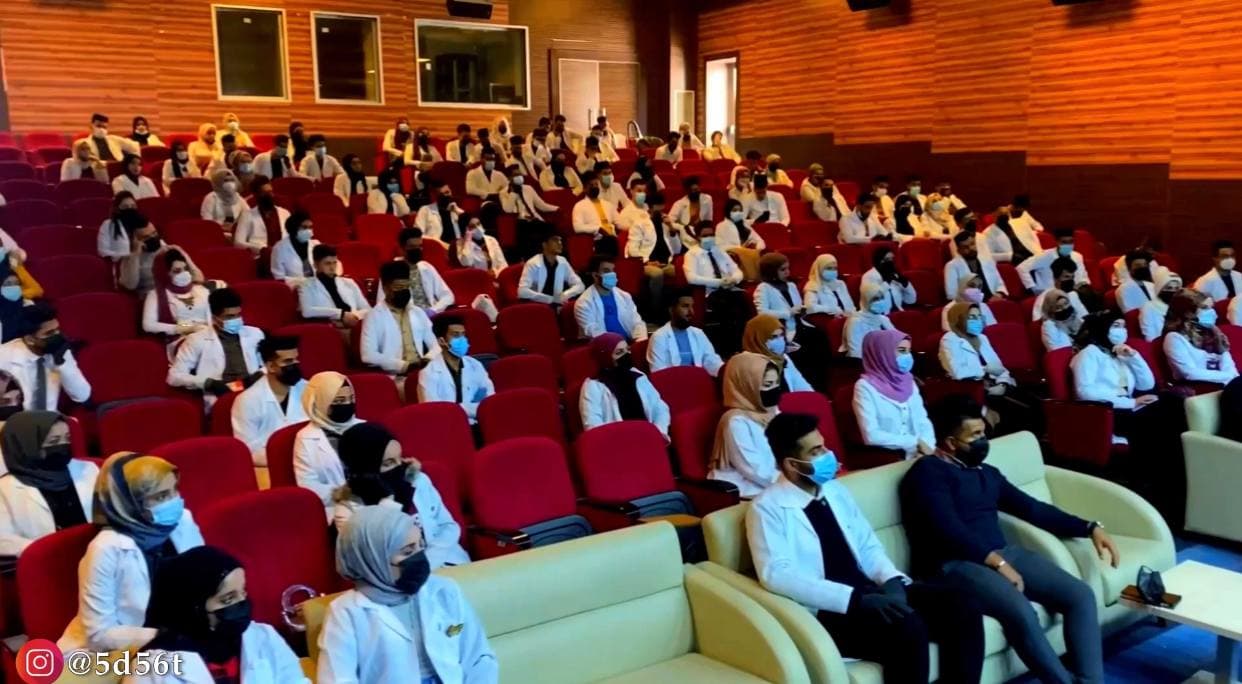 نظم قسم تقنيات التخدير ورشة علمية لطلبة المرحلة الاولى بعنوان الاسعافات الاولية