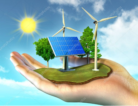Bringing electricity to remote areas by using renewable energies
