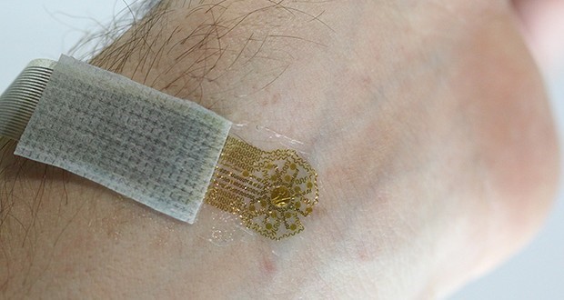 الحساسات المرنة القابلة للارتداء((Wearable Sensors  لقياس تدفق الدم 