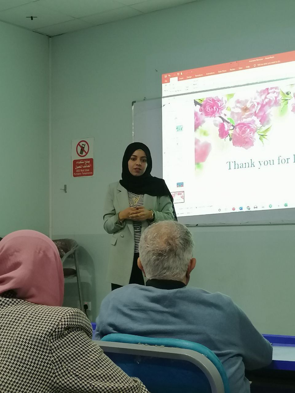 A scientific symposium at the Department of Pharmacy on ANOREXIA NERVOSA, by Noor Mohsen Jawad