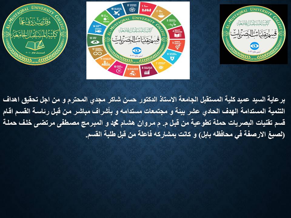 حملةتطوعية  (لصبغ الارصفة في محافظه بابل)