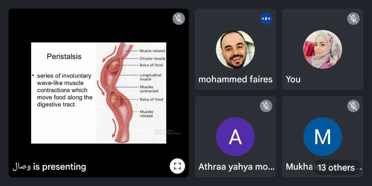 قسم طب الاسنان يقيم محاضرة علمية بعنوان Swallowing