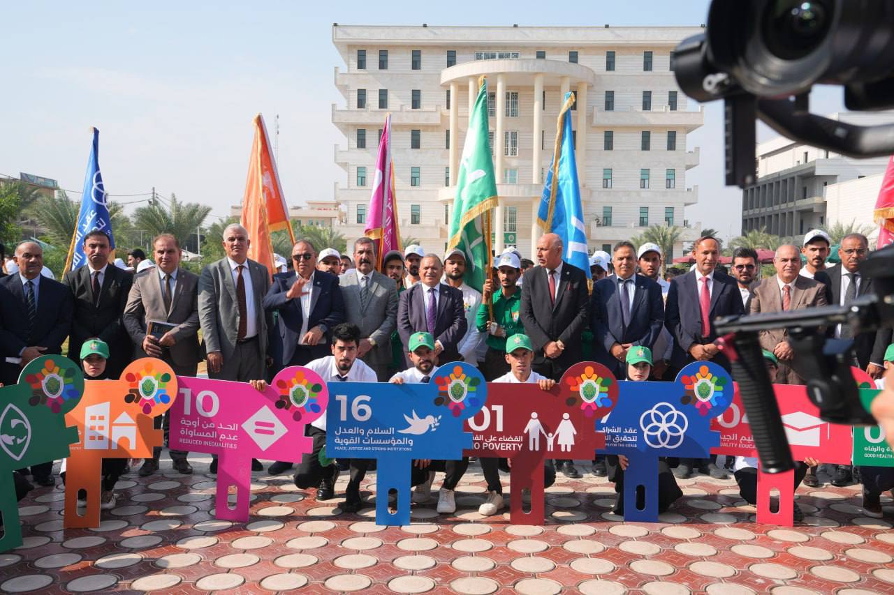 إطلاق مبادرة (( سفراء المستقبل للاستدامة ))  Al-Mustaqbal Ambassadors for Sustainability.