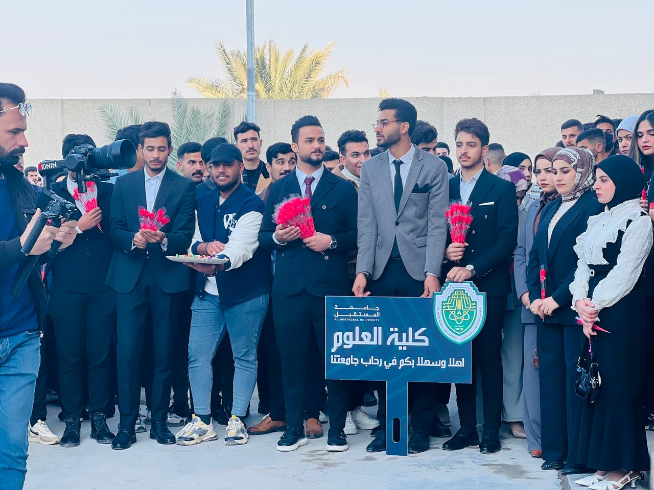 نظم سفراء الاستدامة حفل استقبال طلبة المرحلة الاةلى في كلية العلوم