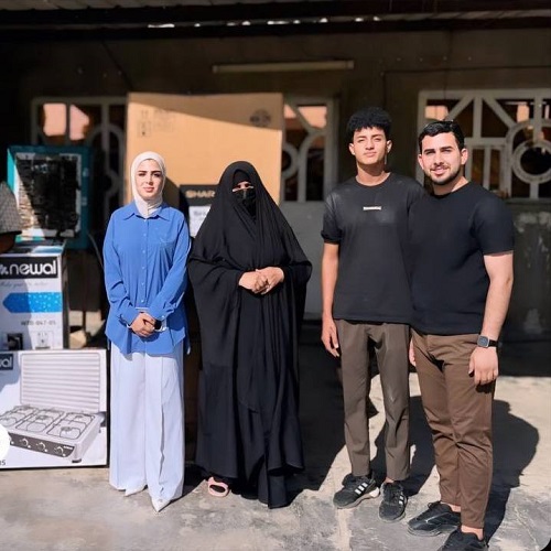  قام قسم تقنيات التخدير بحملة تبرع بالاجهزة الكهربائيه 