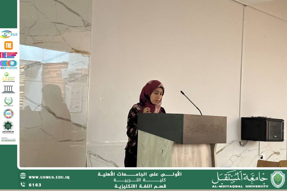 The Department of English Holds Two Workshops on Environmental Pollution and Women in Media