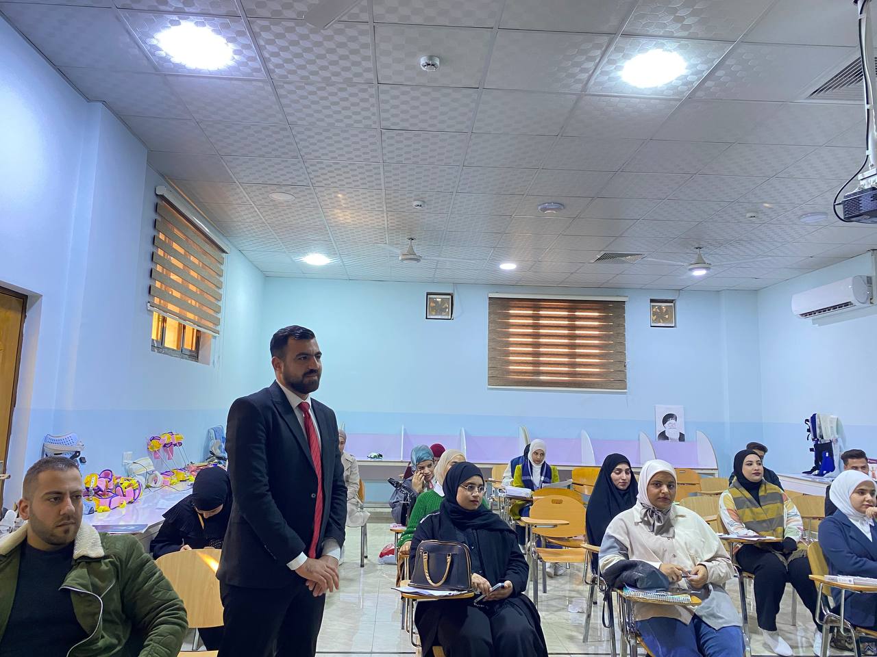 نشاط احد طلبة المرحلة الاولى