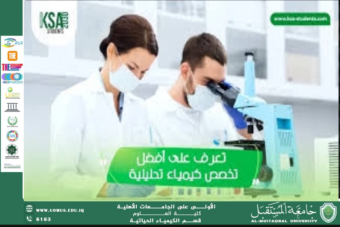 Scientific Article by Assistant Lecturer Hawraa Ali Title: Modern Techniques in Analytical Chemistry and Their Impact on Medical Diagnosis