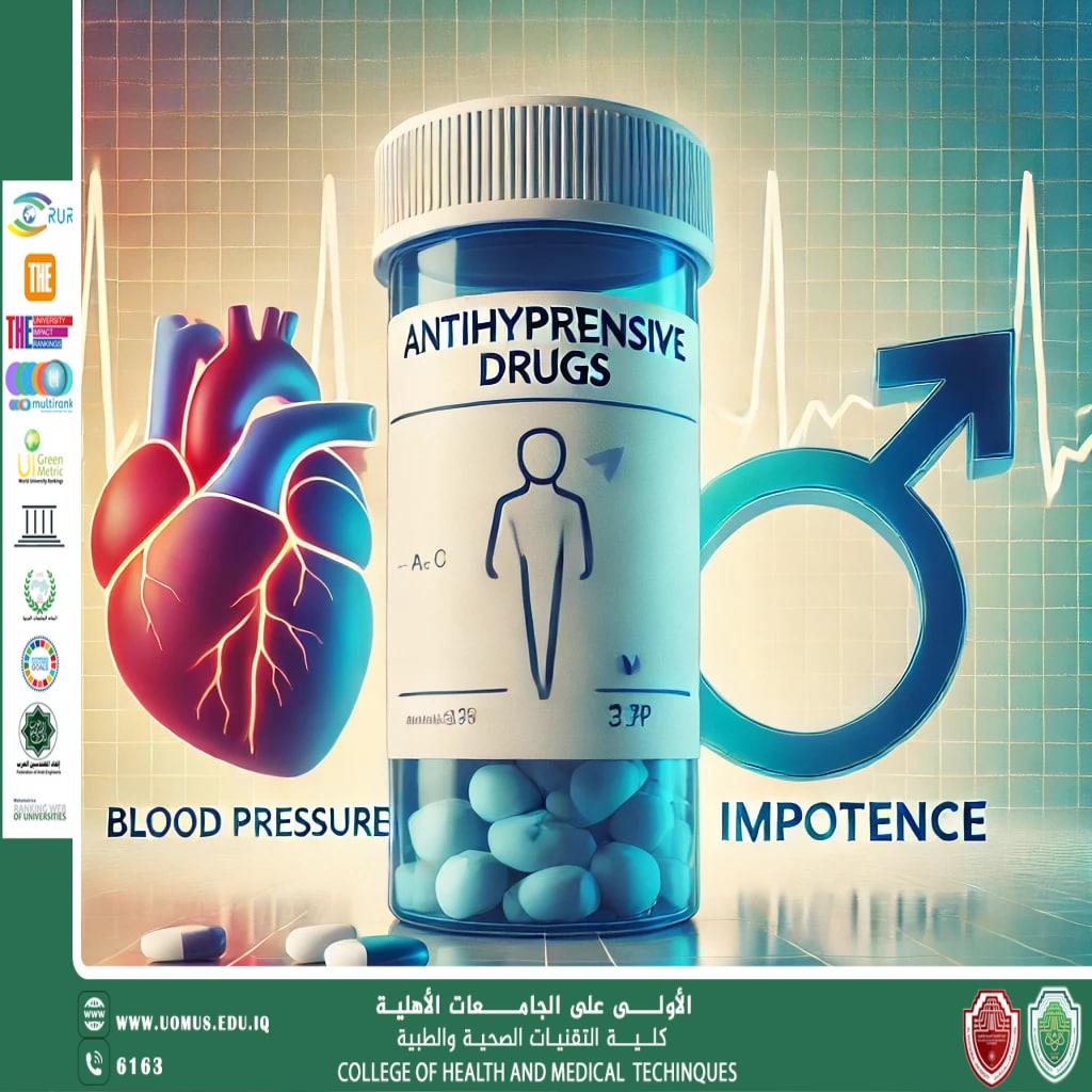 Antihypertensive drugs and impotence