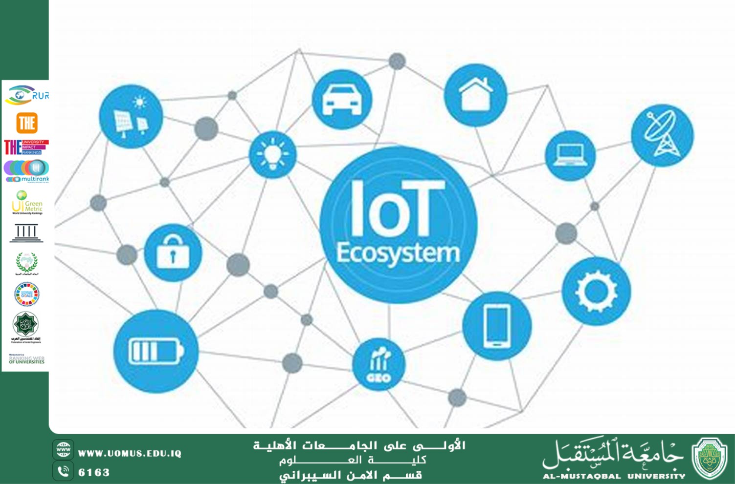 مقاله علميه للمبرمج محمود شاكر محمود حول إنترنت الأشياء (IoT) والمدن الذكية