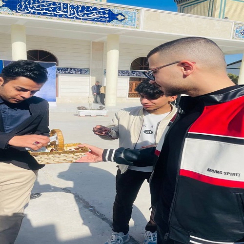 فعالية قسم تقنيات التخدير بمناسبة مولود الامام السجاد علية السلام