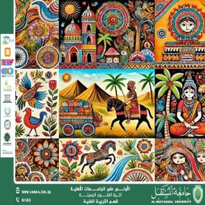 An Article "Indian Folk Art: The Heritage of Tribes and Local Communities" by Asst. Lecturer "Hasan Hadi Ensaif ".