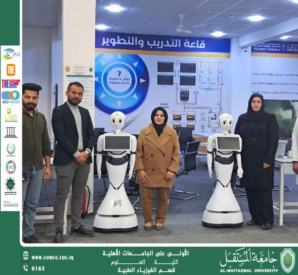 Scientific Workshop on Robotics and Microcontrollers in the Medical Physics Department BY Dr. Feryal Al-Dhafiri