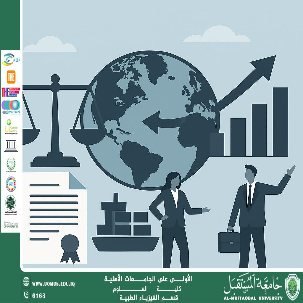 A scientific article by the lecturer (Assistant Professor Fatima Makki Shaalan) entitled “International Trade Law: Challenges and Opportunities”