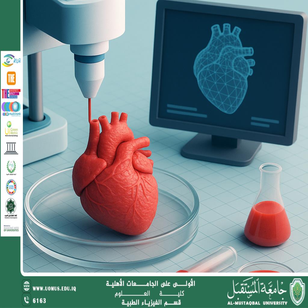 A scientific article by the teaching assistant (Hanin Hani) entitled "Innovation in organ transplantation via 3D printing"