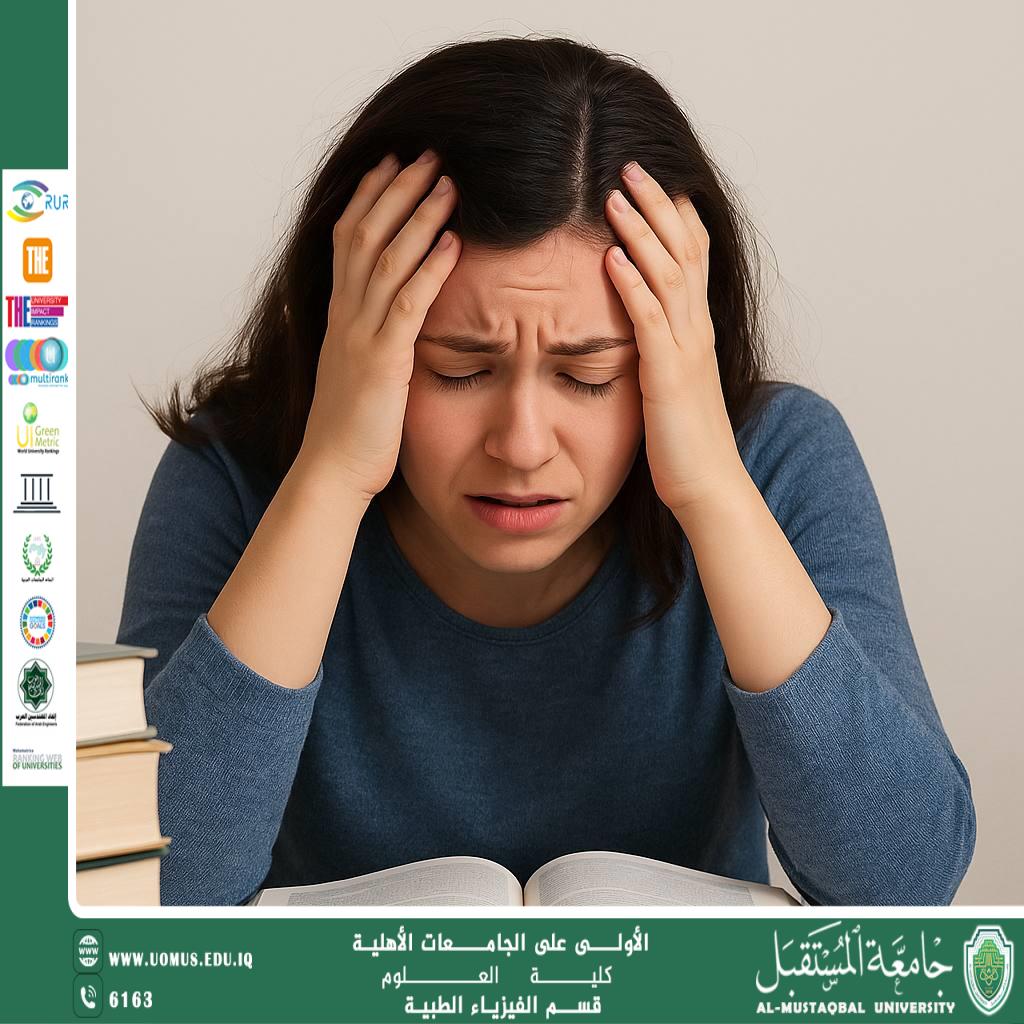A scientific article by the teaching assistant (Maryam Reda Al-Sharaa) entitled “The relationship between academic anxiety and academic achievement among university students”