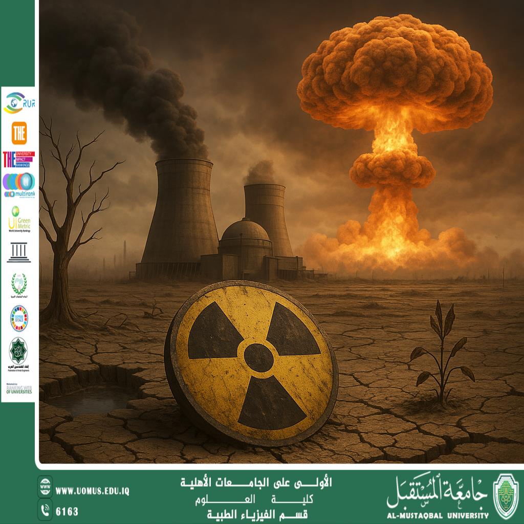 A scientific article by the Head of the Department of Medical Physics (Prof. Dr. Anis Ali) entitled “Nuclear Pollution in the Event of War: Environmental and Health Risks and Effects”