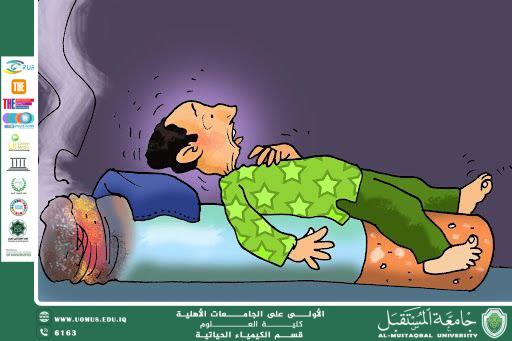 مقالة علمية لمقرر قسم الكيمياء الحياتية الدكتور اصيل عامر هادي بعنوان أثر نمط الحياة (الرياضة، التدخين، النوم) على نتائج تحاليل الدم