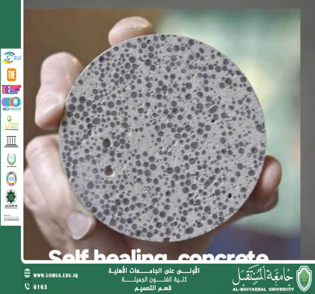 An Article " Self-healing Concrete: A Sustainable Revolution in Construction Materials " By Dr. Israar Abbas Samandar