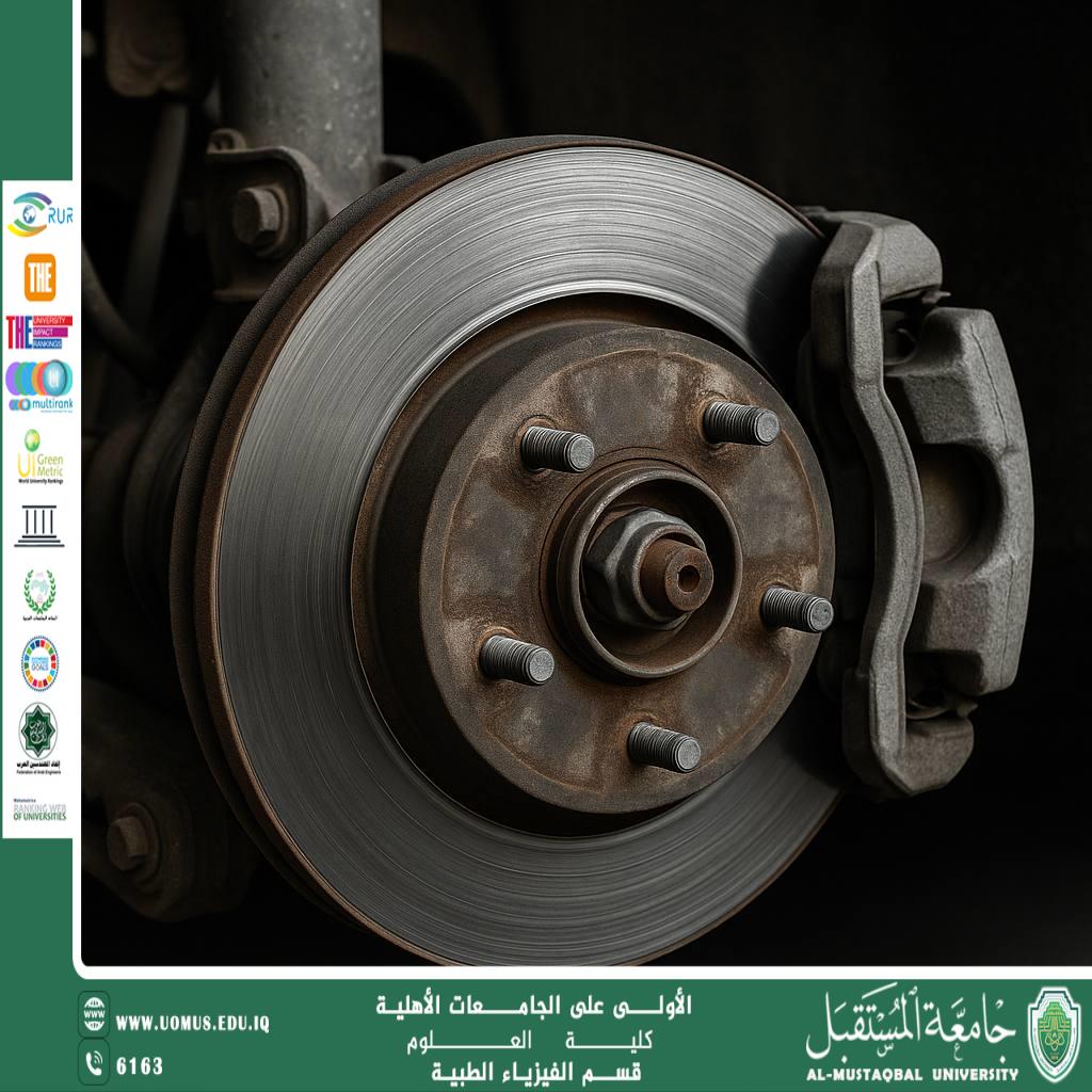 A scientific article by the teaching assistant (Amir Sobhi Ismail) entitled “Friction Mechanics in Brake Systems and Its Effect on Stopping Efficiency”