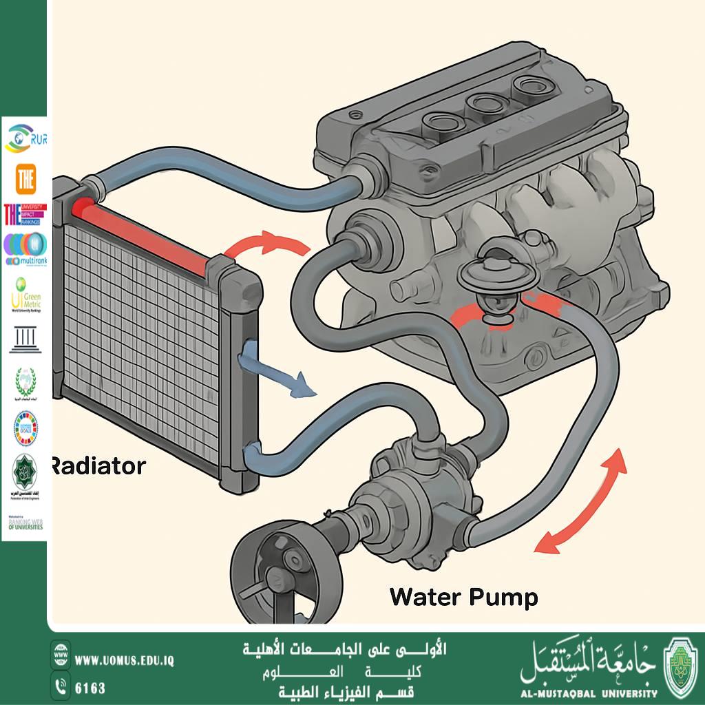 A scientific article by the teaching assistant (Amir Sobhi Ismail) entitled “Automotive Cooling Systems: Principles, Malfunctions, and Maintenance Methods”