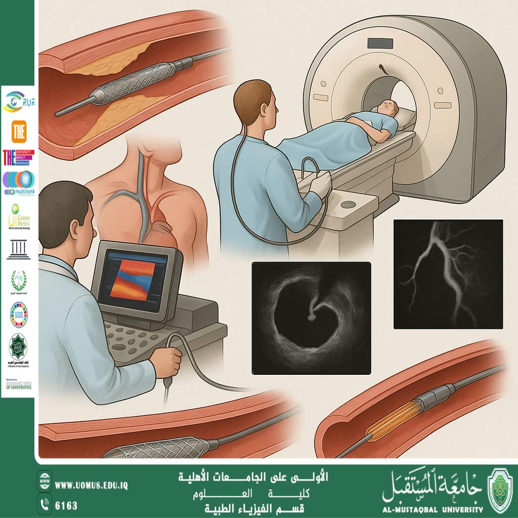 A scientific article by the teaching assistant (Maryam Muhammad) entitled “The Intervention of Medical Physics in the Treatment of Atherosclerosis”