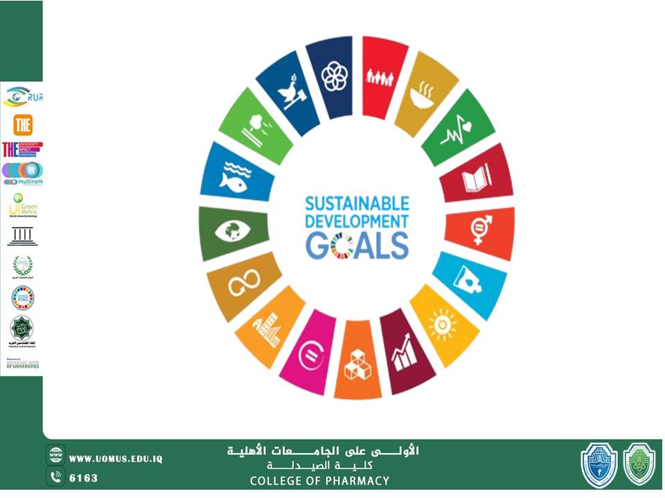 Scientific Article by Dr. Zaid Mohi Al-Din, Faculty Member at the College of Pharmacy, on: " Al-Mustaqbal University and Its Role in Achieving Sustainability"