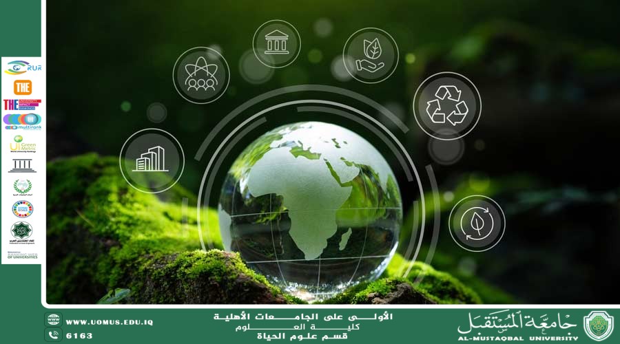 A scientific article by Ms. Noor al huda azmi entitled "Natural ecosystems and their sustainability"