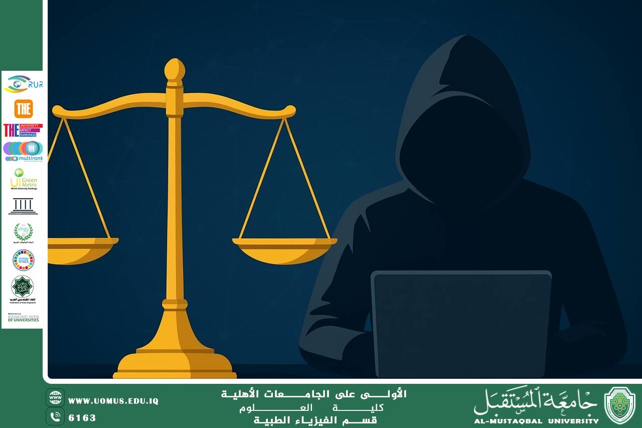 A scientific article by the lecturer (Assistant Professor Sakina Talib Khairallah) entitled “Criminal Liability for Cybercrimes: A Study in Iraqi Legislation and International Agreements”
