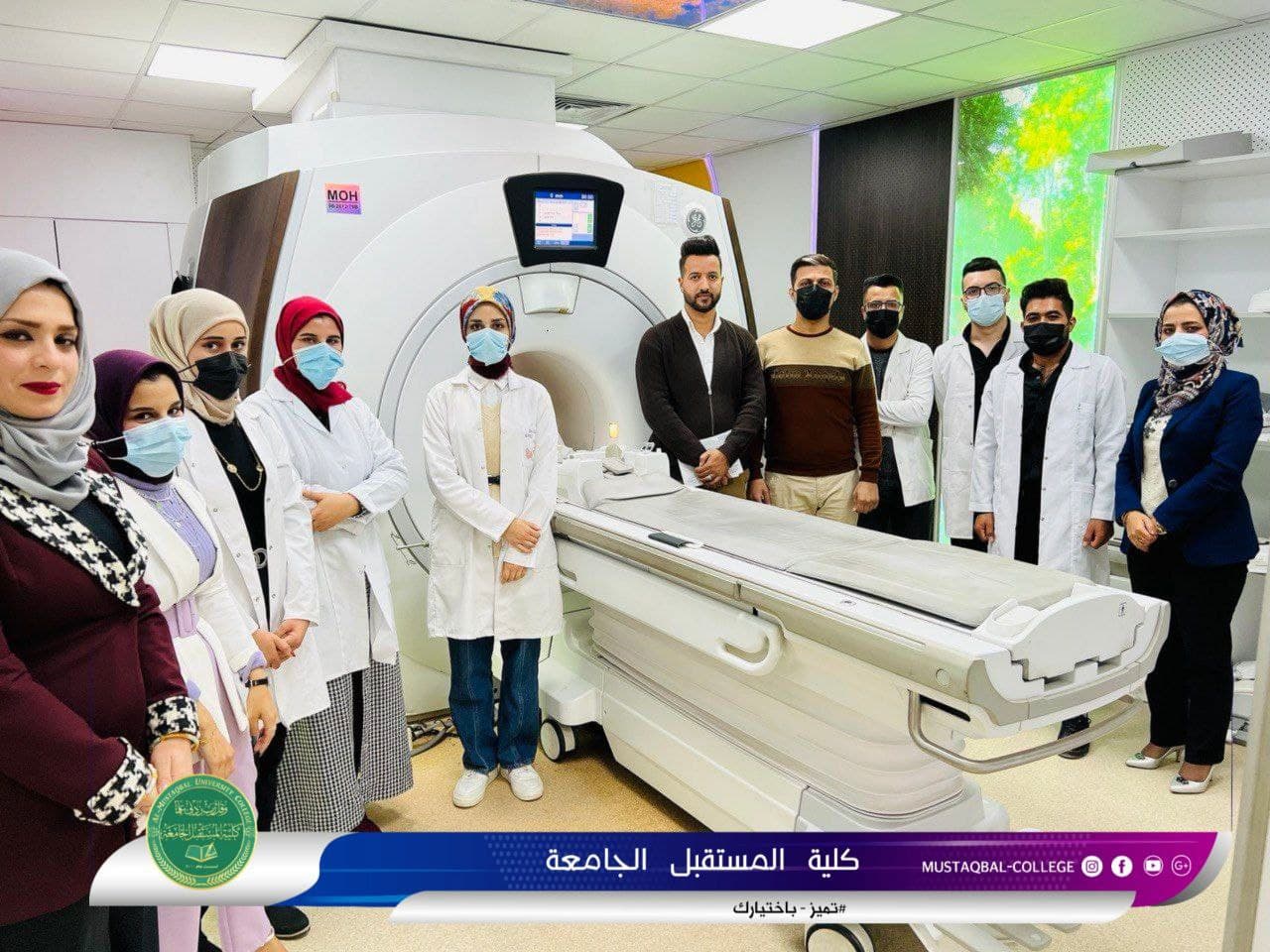 برعاية السيد عميد كلية المستقبل الجامعة الاستاذ الدكتور حسن شاكر مجدي  وبالتعاون مع مدينة مرجان الطبية/ مستشفى مرجان التعليمي 