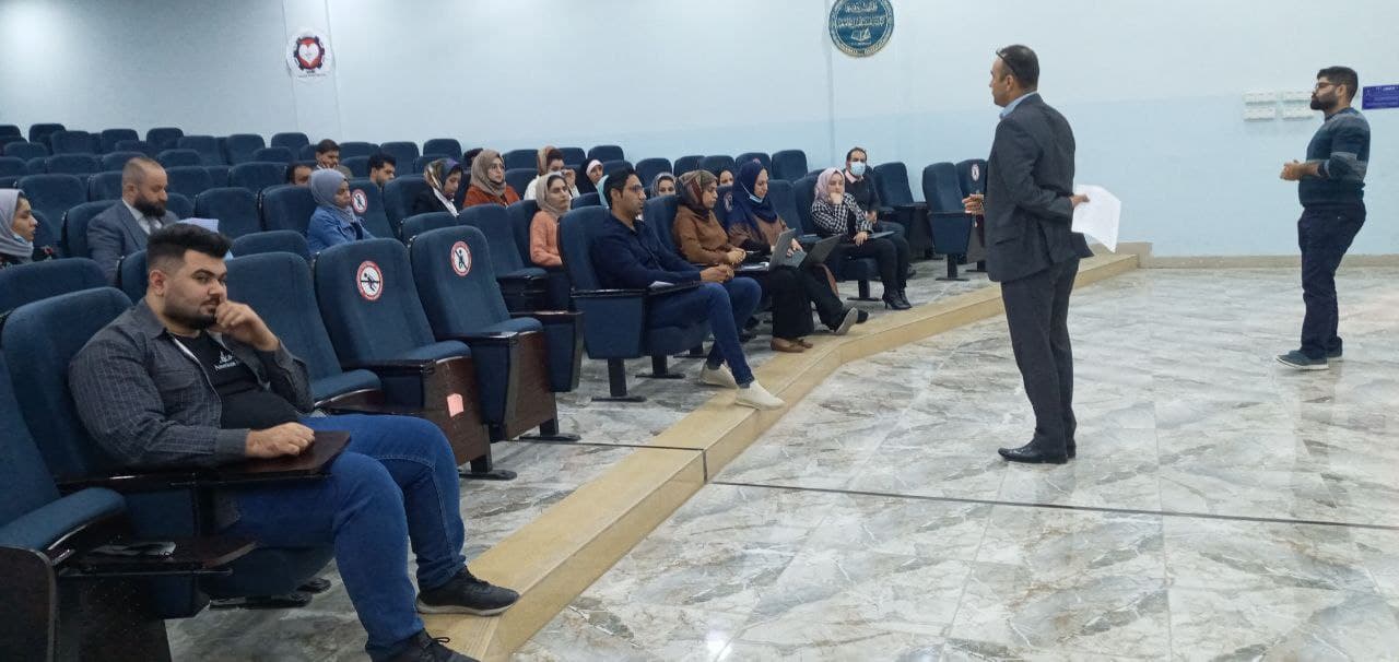 ورشة عمل موقع الكلية الالكتروني