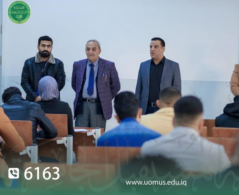استمرار الامتحانات النهائية للفصل الدراسي الأول لطلبه كلية المستقبل الجامعه