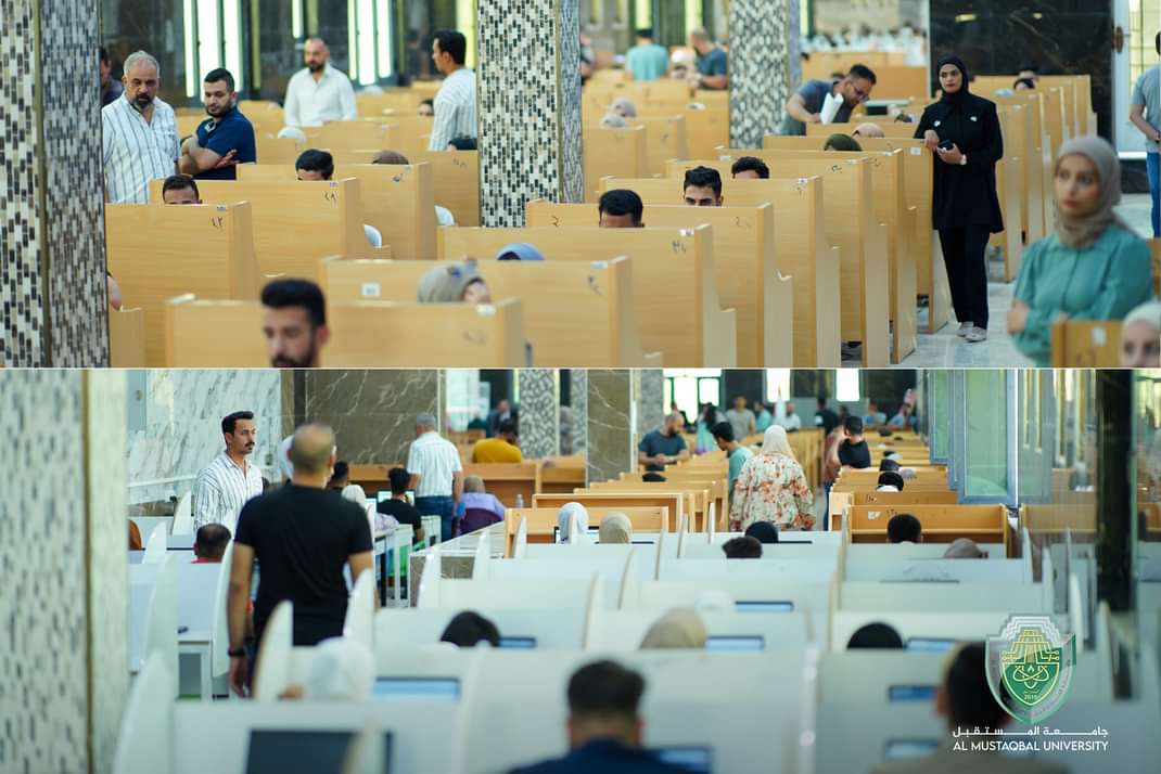 جامعة المستقبل تجري الامتحان التقويمي التجريبي الوزاري لكلية طب الاسنان 