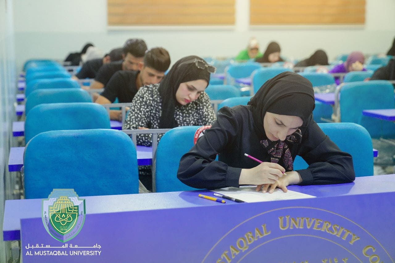 جانب من انطلاق امتحانات الدور الثاني في جامعة المستقبل
