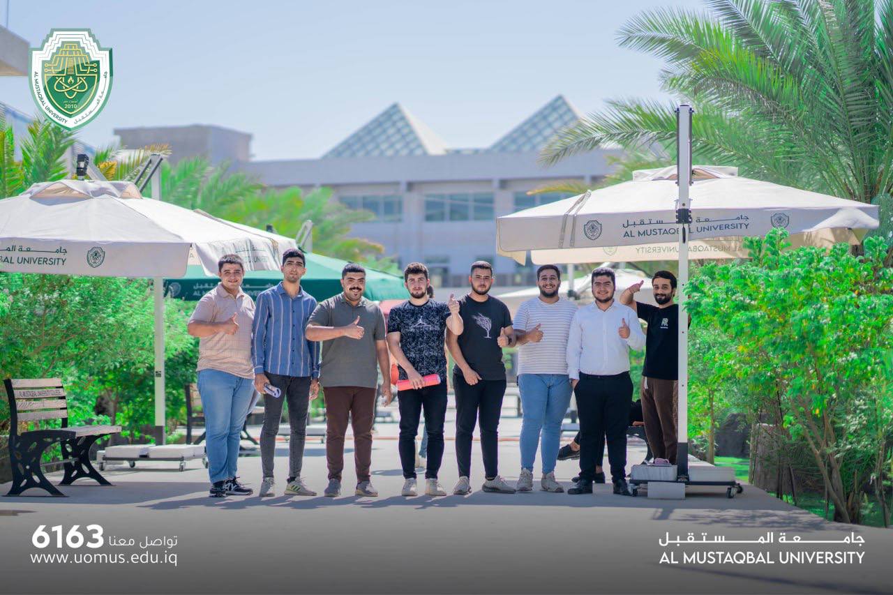 طلبة السادس الإعدادي للدراسة المهنية يختمون امتحاناتهم في مركزهم الامتحاني في جامعة المستقبل